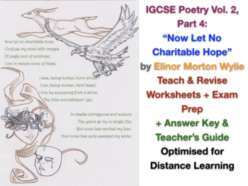 Preview of "Now Let No Charitable Hope" (Elinor Morton Wylie) - TEACH + EXAM PREP + ANSWERS