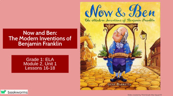 Preview of "Now and Ben" Google Slides- Bookworms Supplement