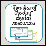 "Number of the day" digital resources