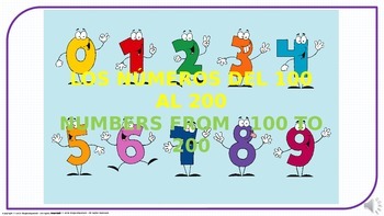 Preview of “Numbers from 100 TO 500”. Power Point Presentation with animated pictures.