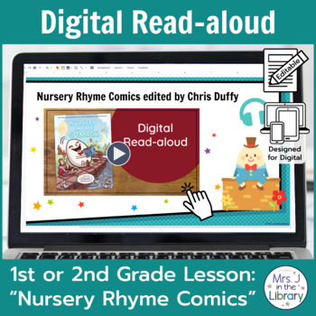 Preview of "Nursery Rhyme Comics" Read-aloud Activities for Google Slides