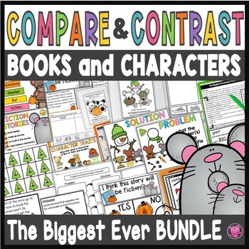Preview of Compare and Contrast Two Texts - Comparing and Contrasting Characters