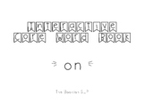 "ON" - Interactive Core Word Book