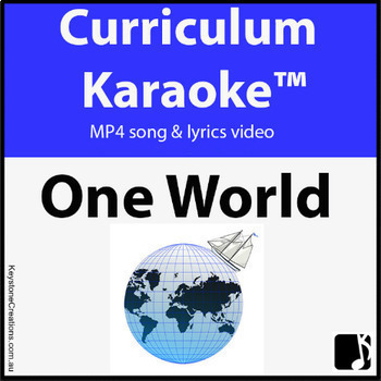 Preview of 'ONE WORLD' (Grades K-7) ~ Curriculum Song Video