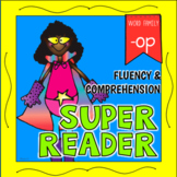 Word Family -OP Emergent Reader Fluency Reading Comprehension