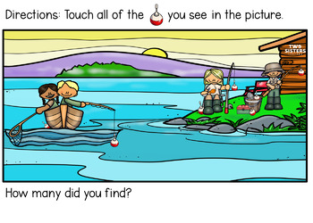 visual perceptual activities for summer boom card tpt