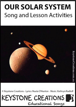 Preview of 'OUR SOLAR SYSTEM' (Grades 3-7) ~ Song & Lesson Materials l Distance Learning