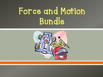 Preview of (OVER 30% OFF) Bundle: Force and Motion