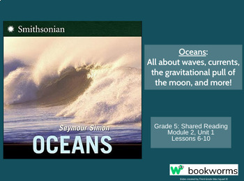 Preview of "Oceans" Google Slides- Bookworms Supplement