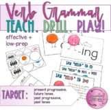 Verb Grammar Intervention: Teach Drill Play