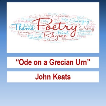 Preview of "Ode on a Grecian Urn" by John Keats: Standardized Prep Assessment, Cold Read