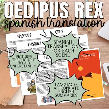 Preview of "Oedipus Rex" Spanish Translation