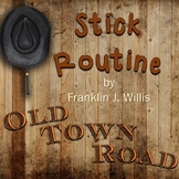 "Old Town Road" Rhythm Stick Activity