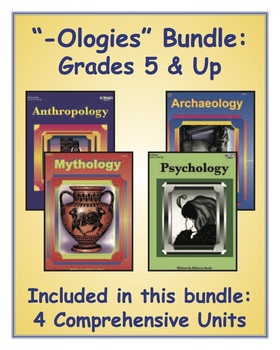 Preview of “-Ologies” Bundle for the Middle-Grade Social Studies