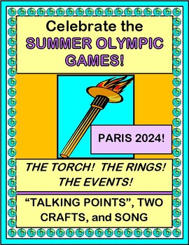 Preview of "Olympics Fun!" -- Crafts, Song, and Talking Points!