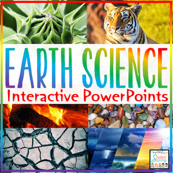 Preview of Earth Science PowerPoints - Google Slides 6th Grade Science & Space 5th Grade