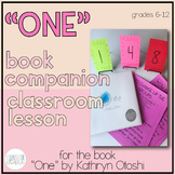 "One" Book Companion Lesson