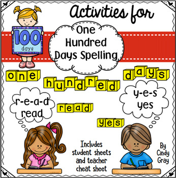 One Hundred Days Spelling Challenge By Primarily First Tpt