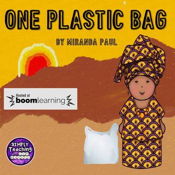 One Plastic Bag By Miranda Paul Digital Boom Card Comprehension Task Cards