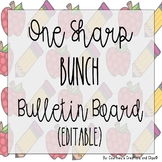 "One Sharp Bunch" Editable Bulletin Board Set - Pencil The