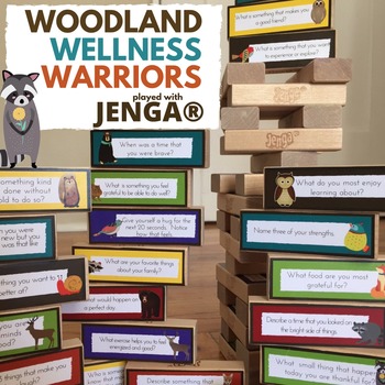 Preview of *Optimism *Growth Mindset *Gratitude *Resilience *Hope prompts to use w/ JENGA®