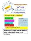 "Ordering Up Numbers For Grades K-5