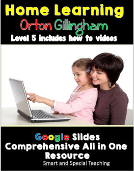 Preview of  Orton Gillingham Home Learning Level 5 Homeschool Dyslexia