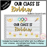 "Our Class is Golden" Back to School Bulletin Board or Doo