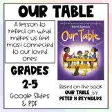 "Our Table" SEL Read Aloud Activity-Thanksgiving- Google S