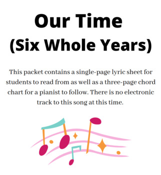Preview of "Our Time" 5th Grade Graduation Song