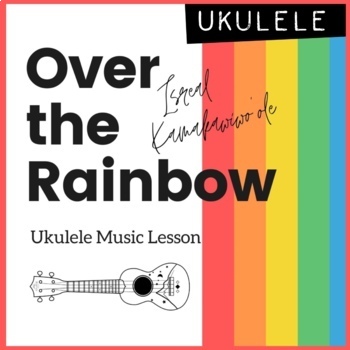 Preview of Over the Rainbow Ukulele Lesson
