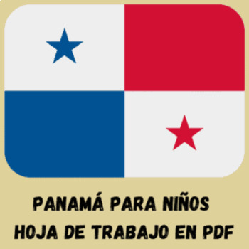 Preview of [ PANAMA ] Hojas de trabajo en PDF en ESPAÑOL