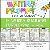 Monthly Writing Prompts {DIGITAL/PAPERLESS}: The WHOLE SHA