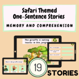 [PDF] Memory and Story Comprehension: Safari Themed One-Se