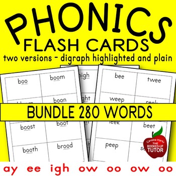 Preview of {PHONICS UPPER GRADES} {DYSLEXIA} {PHONICS FLASHCARDS}