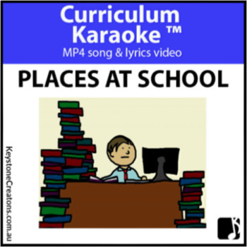 Preview of 'PLACES AT SCHOOL' (Grades K-3) Curriculum Song Video l Distance learning