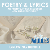 ✍️ POETRY & LYRICS BUNDLE | A GROWING Bundle of ALL Poetry