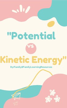 Preview of "POTENTIAL vs. KINETIC ENERGY” WORKSHEET