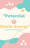 "POTENTIAL vs. KINETIC ENERGY” WORKSHEET