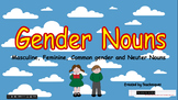 ★PPT Slides- English Gender Nouns (Masculine, Feminine, Ne