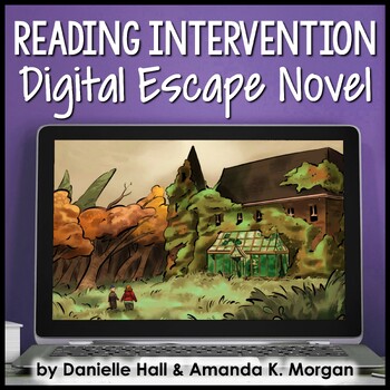 Preview of Reading Intervention Digital Escape Room - Burnbridge Breakouts Entire Series