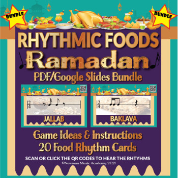Preview of *PRINT/DIGITAL BUNDLE* Rhythmic Foods: Ramadan Edition