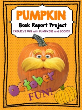 Preview of ***PUMPKIN BOOK REPORT PROJECT***