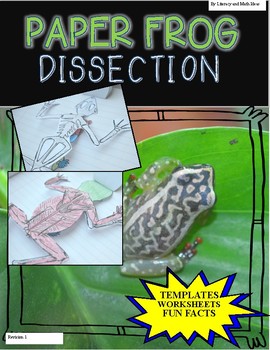 virtual frog dissection worksheet answer key
