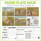 "Paper Plate Maze" Stem Story Challenge