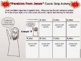 "Parables of Jesus" Comic Strip Activity - Fun, engaging lesson