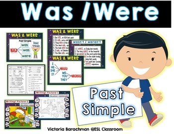 Preview of ⭐Past Simple -- Verb To Be-- PowerPoint