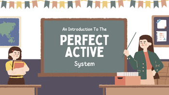 Preview of ✨Perfect Active System✨in LATIN - Comprehensive Slideshow For Class