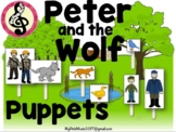 "Peter and the Wolf" Character Paper Puppets