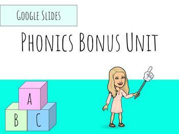 Preview of  Phonics Grade 3 Bonus Unit Week 1 Slides